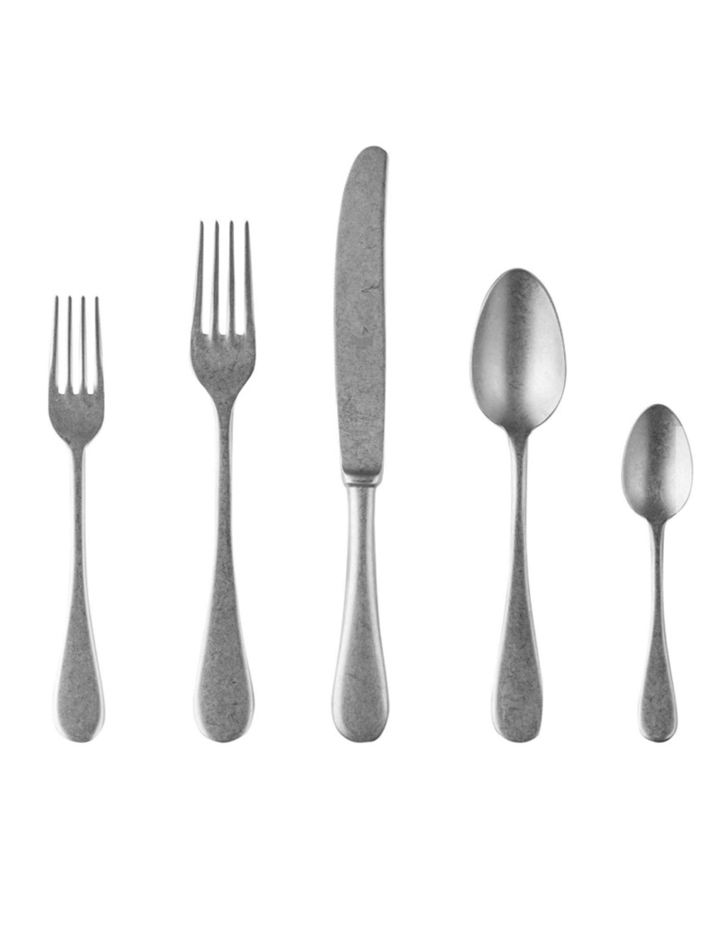 MEPRA Vintage Italian Flatware Set 20 Pieces Silver